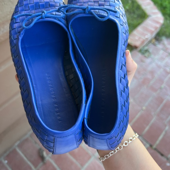 Blue Woven Flats - Picture 4 of 7